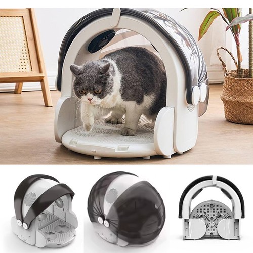 Foldable cat drying box with - foldable,
