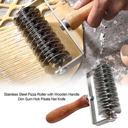 Pastry lattice roller - roller, cutter