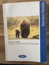 FORD  SERVICE BOOK  (UNUSED)