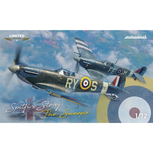 Eduard 2154 spitfire story - spitfire,
