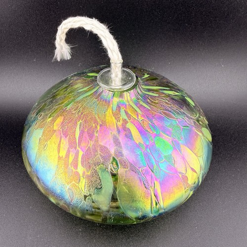 Vintage iridescent art glass - vintage,