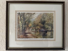 Terry Harrison Signed Framed