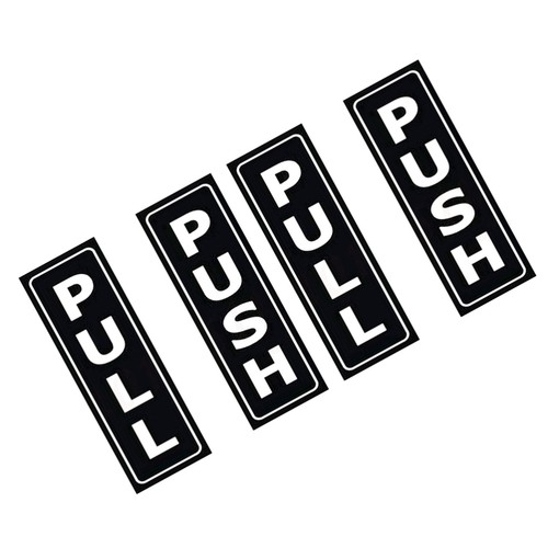 Pcs creative push pull door - pcs,
