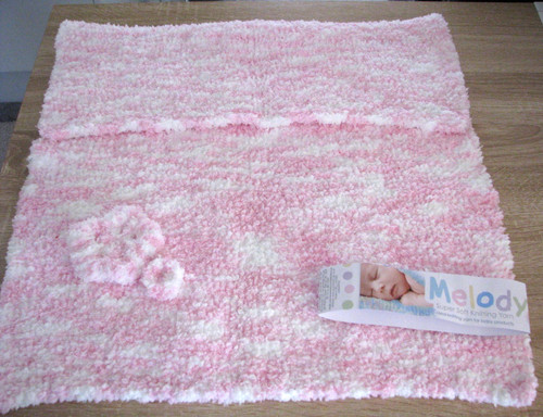 Hand knitted baby - hand, blanket