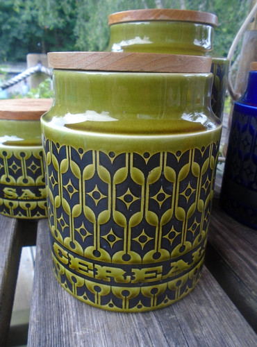 Vintage hornsea pottery - vintage, green