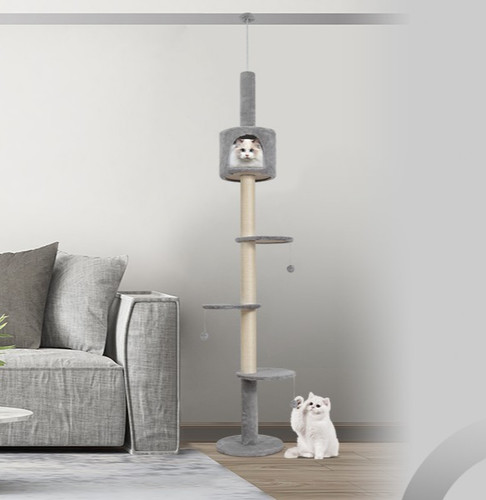 Floor ceiling cat tree - to,