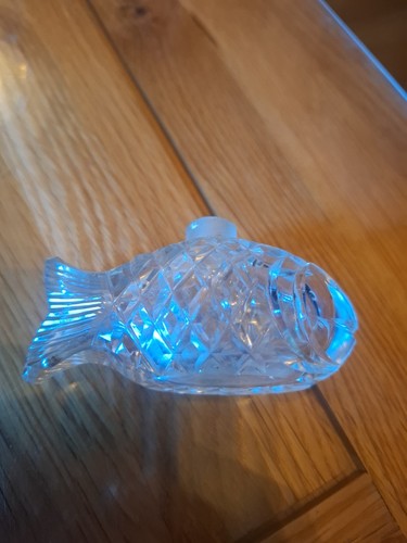 Vintage clear cut glass - clear,