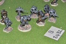 28mm sci fi / airfix - robogear infantry 8 figs - (B81432)