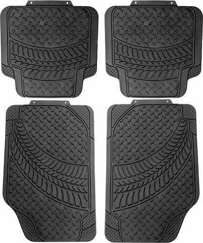 Rubber car mats set - car,
