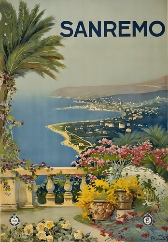 Sanremo 1920 vintage - vintage, retro