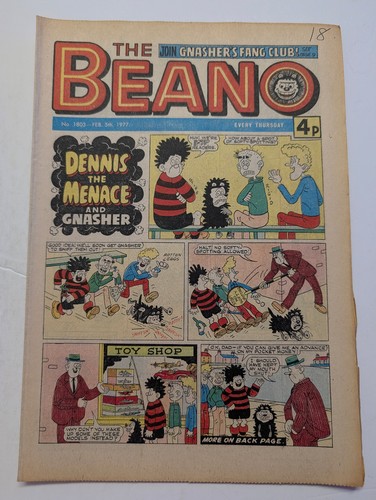 Beano comic 1803 - no, february
