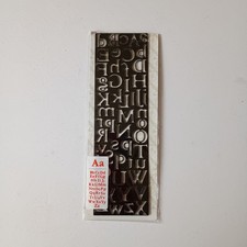 DoCrafts Xcut Alphabet Die Centurion Font Uppercase & Lowercase Cardmaking Die