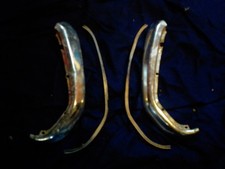 Mini Mk3 1972 Front Grille Chrome/aluminium End  Finishers