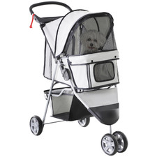 Pawhut 3 Wheel Pet Stroller