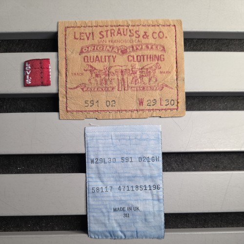 Vintage levi 591 red - 591,