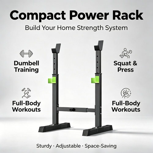 Adjustable squat stand barbell - squat,