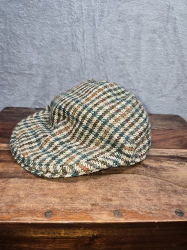 Barbour men tweed flat cap - tweed,