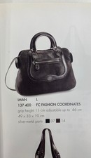 RARE Etienne Aigner Handbag Iman - US Fall/Winter 2008 Collection RRP $559