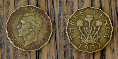 United kingdom pence 1937 - 3,