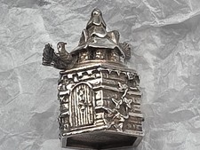 Silver Scenes collectable Silver trinket Box Dovecote