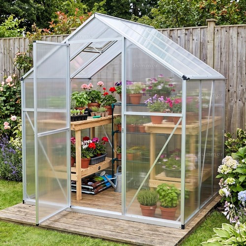 Polycarbonate greenhouse - polycarbonate,