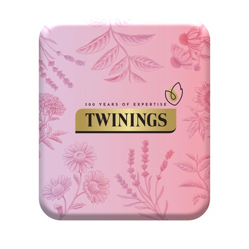 Twinings pocket tin pink - twinings, 4