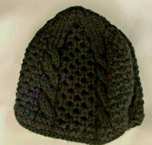 Hand knitted aran tea cosy - knitted,