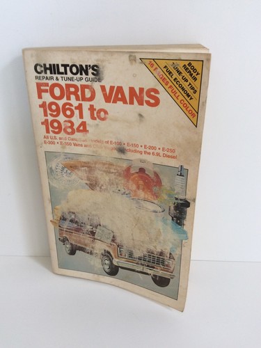 Chiltons ford vans 1961 - ford, 1961-84