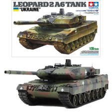 Tamiya 25207 Leopard 2 A6 Ukraine Ltd Edition Tank 1:35 Plastic Model Kit