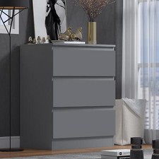 3 Drawer Chest Of Deep Drawers