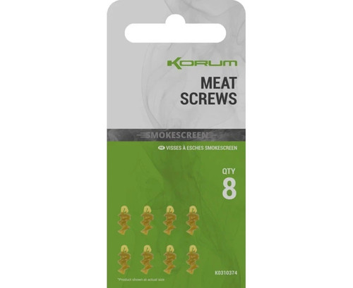 Korum smokescreen meat screws - meat,