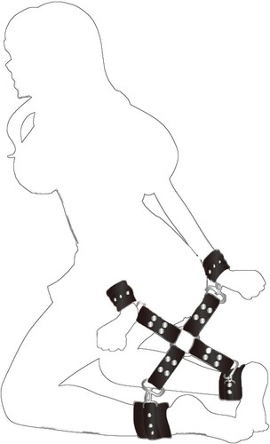 Bdsm sex bondage set with - bdsm,