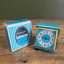 Vintage Westclox Travel Clock