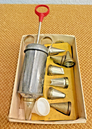 Vintage tala icing - tala, set