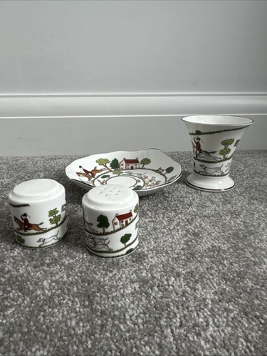 Coalport hunting scene - coalport,