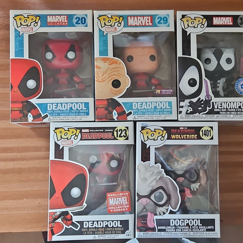 Assorted funko pop deadpool - assorted,