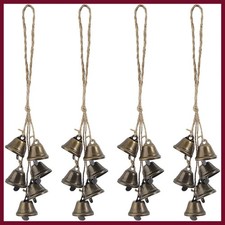 4 PCS Hanging Witch Bells For