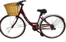 Apollo Café Comfort Series Women's Bicycle Small Frame City Bike Basket 6 Speed