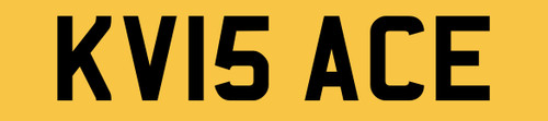 Number plate private - plate,