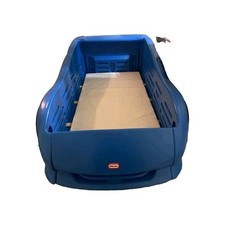 Blue Kids Car Bed Frame with