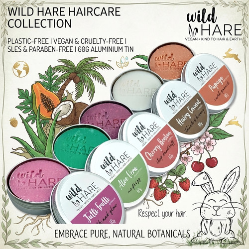Wild hare solid shampoo bar - wild,