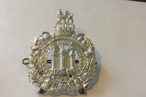 Military badge the king own - military,