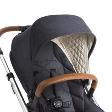 ⭐️ Mamas & Papas URBO 2 URBO SOLA 2 SIGNATURE BLUE DENIM PUSHCHAIR HOOD NEW ⭐️
