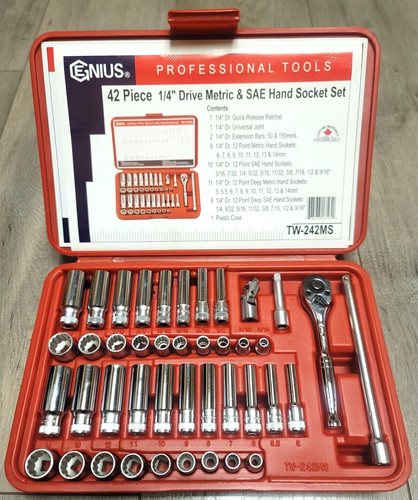 Genius tools 42pc - genius,