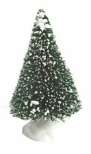 Christmas Tree Cake Topper cupcake Bristle Decoration 42mm Xmas Snow Culpitt