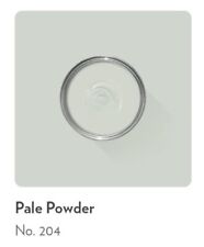FARROW & BALL PAINT  SAMPLE 10ML - PALE POWDER # 204  ESTATE EMULSION 