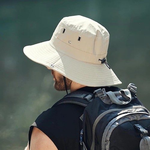 Mens sun hat wide brim - mens,