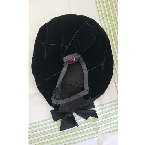 Original 1940s black velvet - original,