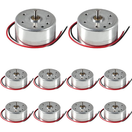 10pcs 9v dc - dc, motor