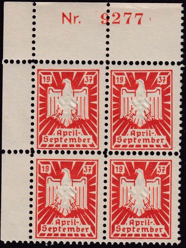 Stamp germany revenue block - stamp,